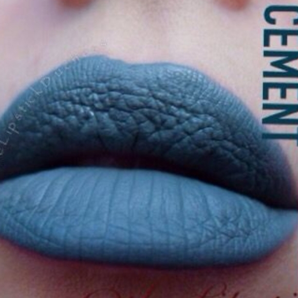 💙🌟CEMENT Lime Crime DISCONTINUED Velvetines Liquid Lipstick NWOBOX - Picture 6 of 9